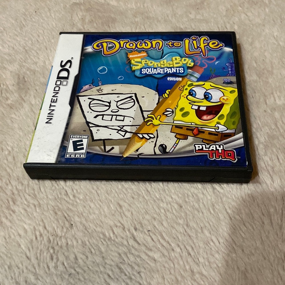 Nintendo DS Drawn to Life SpongeBob Edition